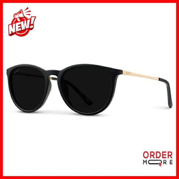 Round Polarized Sunglasses UV400 Protection Lightweight Frame Vintage Retro main image 5
